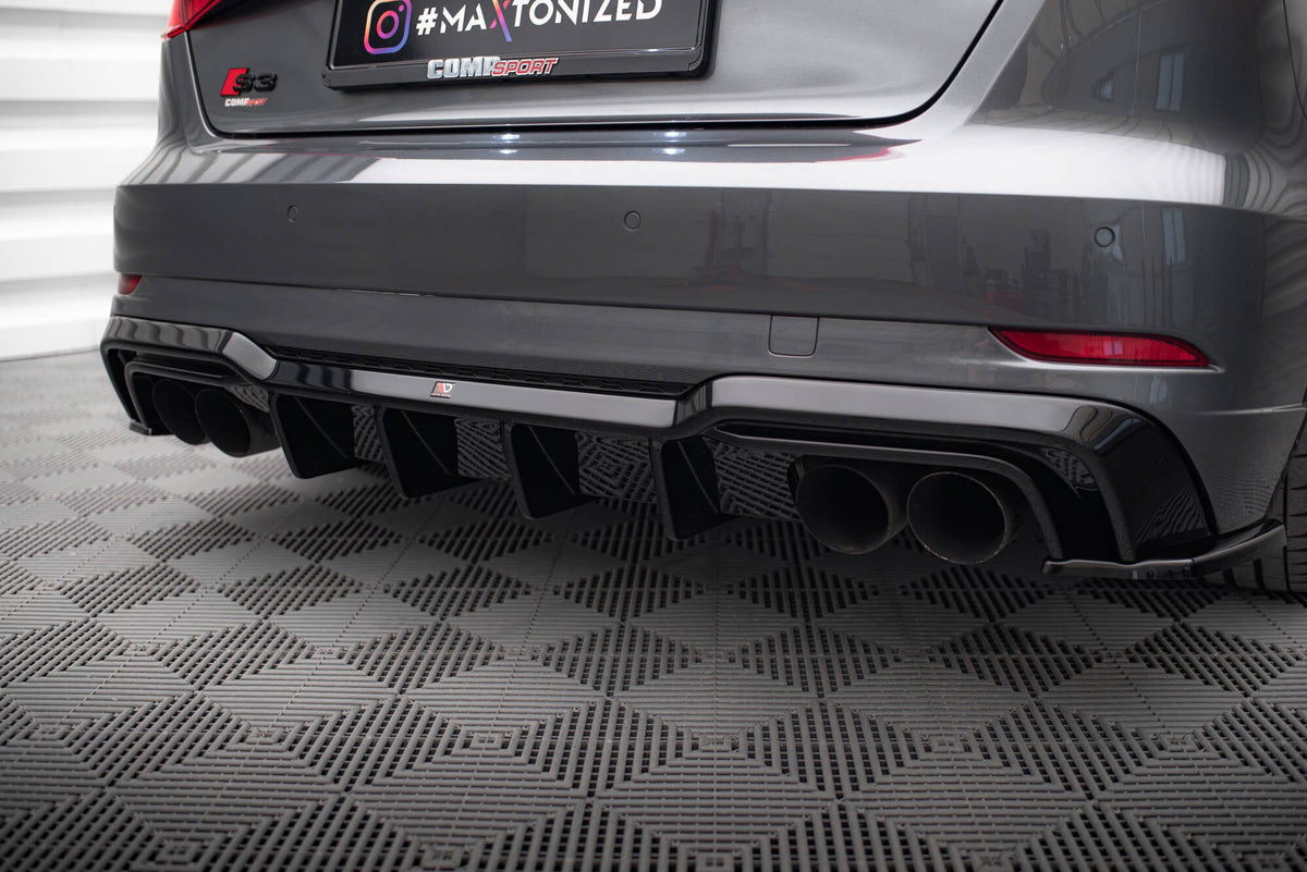 Difusor trasero para Audi S3 Sportback 8V Facelift