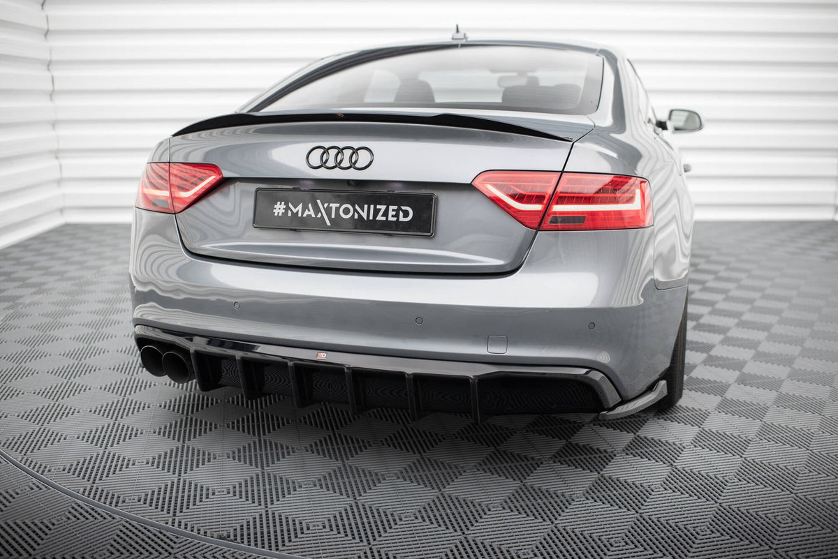 Difusor trasero para Audi S5 / A5 S-Line 8T Facelift (Single side dual Exhaust version)