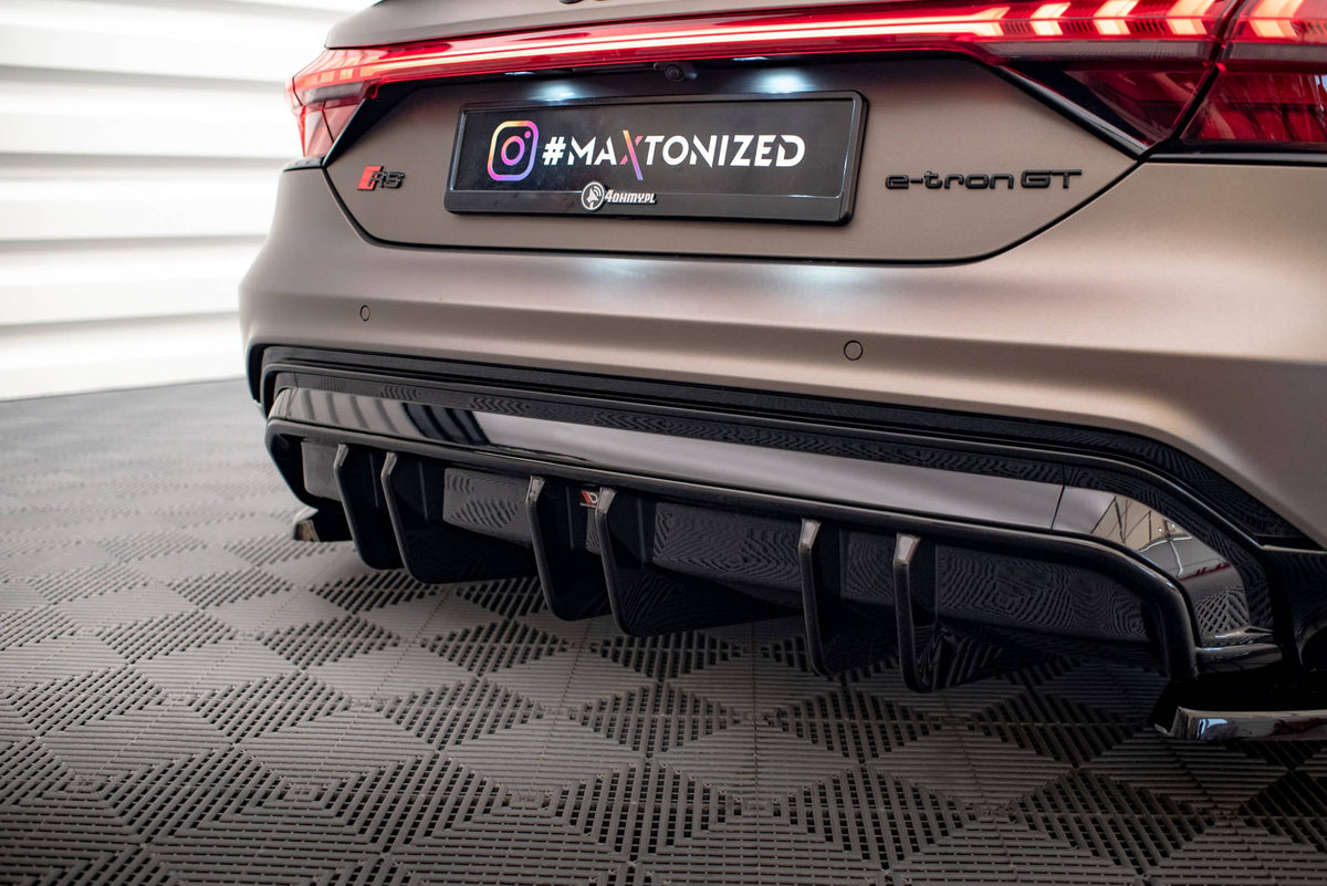 Difusor trasero para Audi e-Tron GT / RS GT Mk1