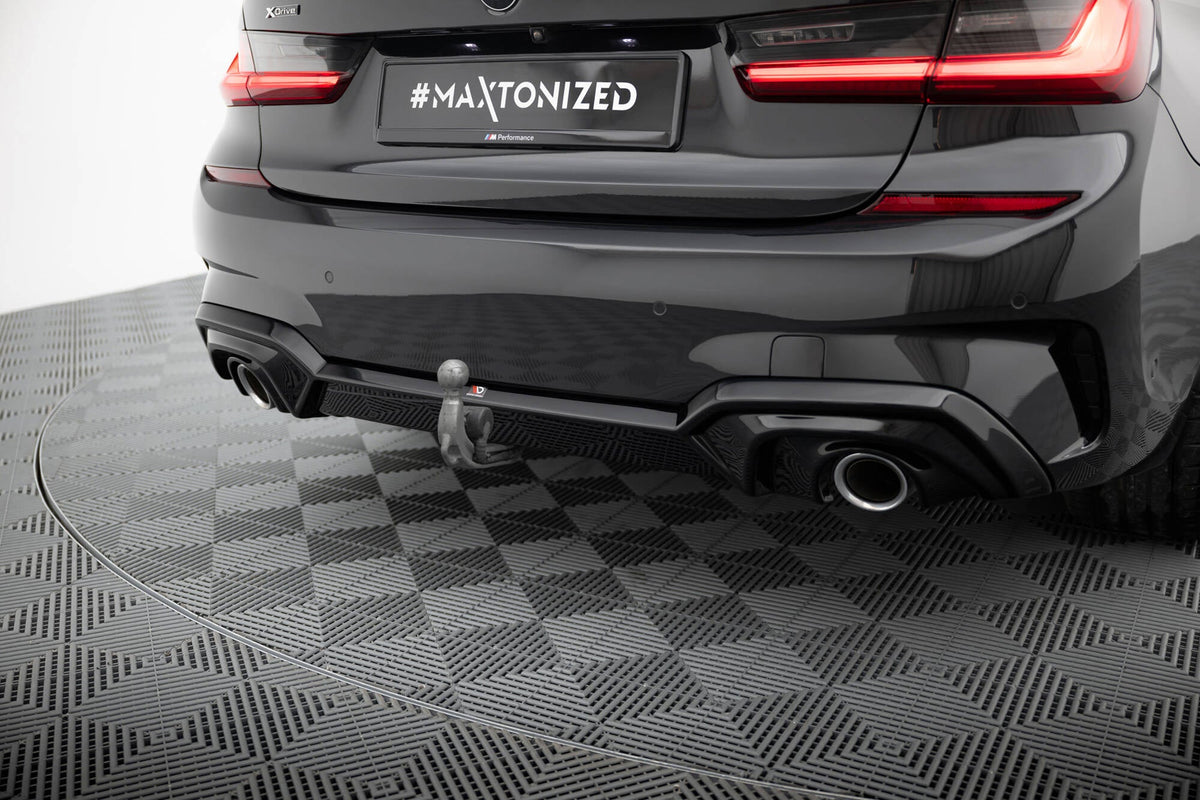 Difusor trasero para BMW 3 M-Pack G20 / G21 (Fits car with towbar)
