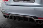 Difusor trasero para BMW 4 Coupe / Gran Coupe / Cabrio M-Pack F32 / F36 / F33 (Version with dual Exhausts on both sides)