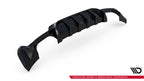 Difusor trasero para BMW 4 Coupe / Gran Coupe / Cabrio M-Pack F32 / F36 / F33 (Version with dual Exhausts on both sides)