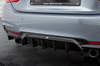 Difusor trasero para BMW 4 Coupe / Gran Coupe / Cabrio M-Pack F32 / F36 / F33 (Version with single Exhausts on both sides)