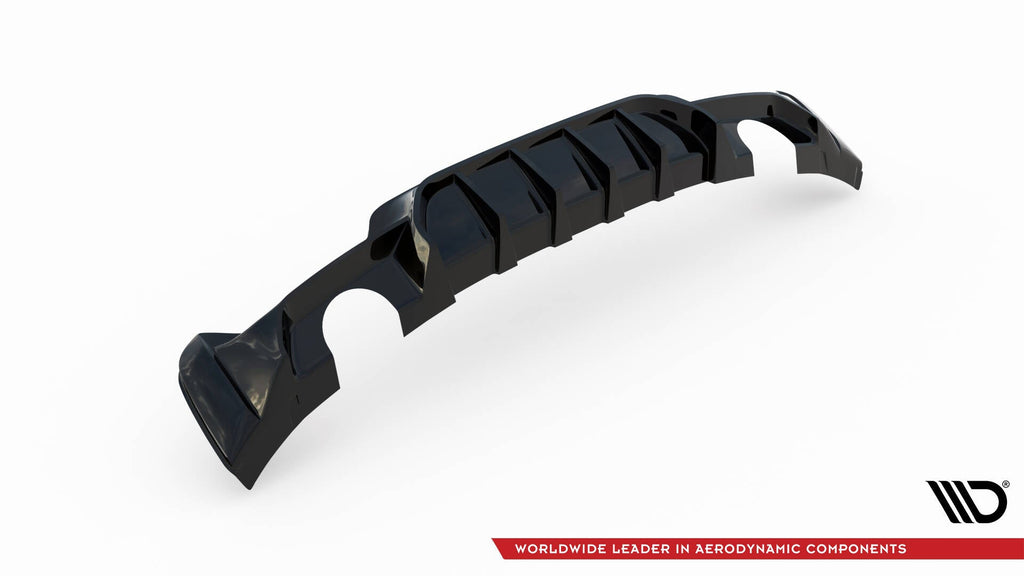 Difusor trasero para BMW 4 Coupe / Gran Coupe / Cabrio M-Pack F32 / F36 / F33 (Version with single Exhausts on both sides)