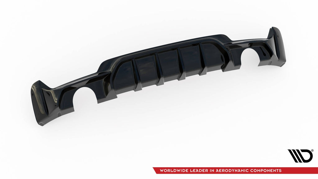 Difusor trasero para BMW 4 Coupe / Gran Coupe / Cabrio M-Pack F32 / F36 / F33 (Version with single Exhausts on both sides)