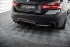 Difusor trasero para BMW 4 Coupe / Gran Coupe / Cabrio M-Pack F32 / F36 / F33 (Version with Exhaust on one side)