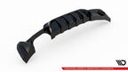 Difusor trasero para BMW 4 Coupe / Gran Coupe / Cabrio M-Pack F32 / F36 / F33 (Version with Exhaust on one side)
