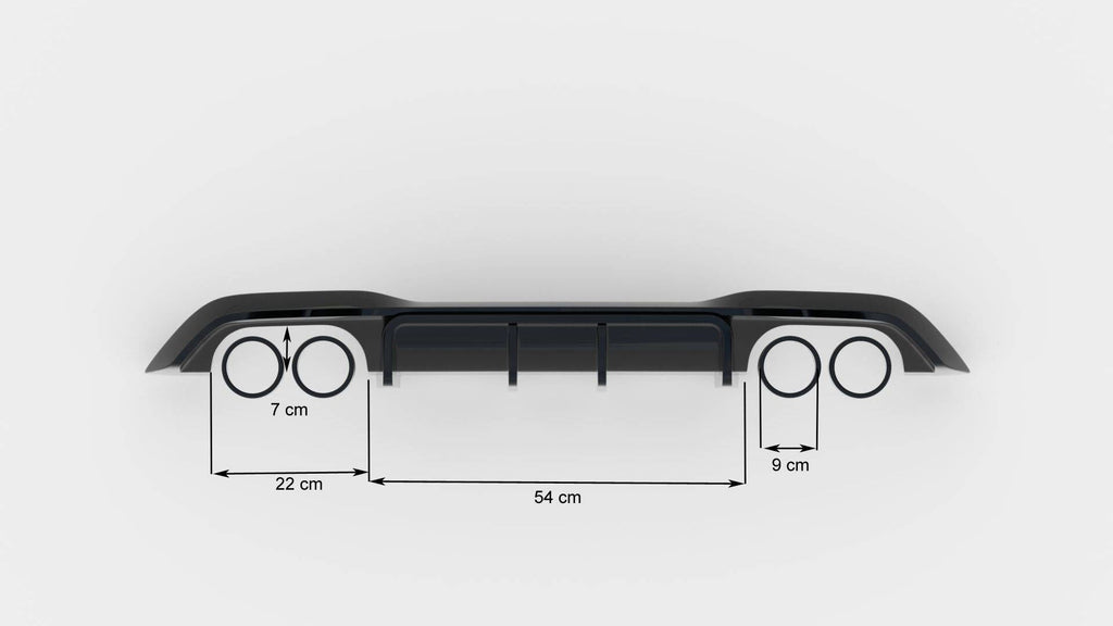 Difusor trasero para BMW M2 F87