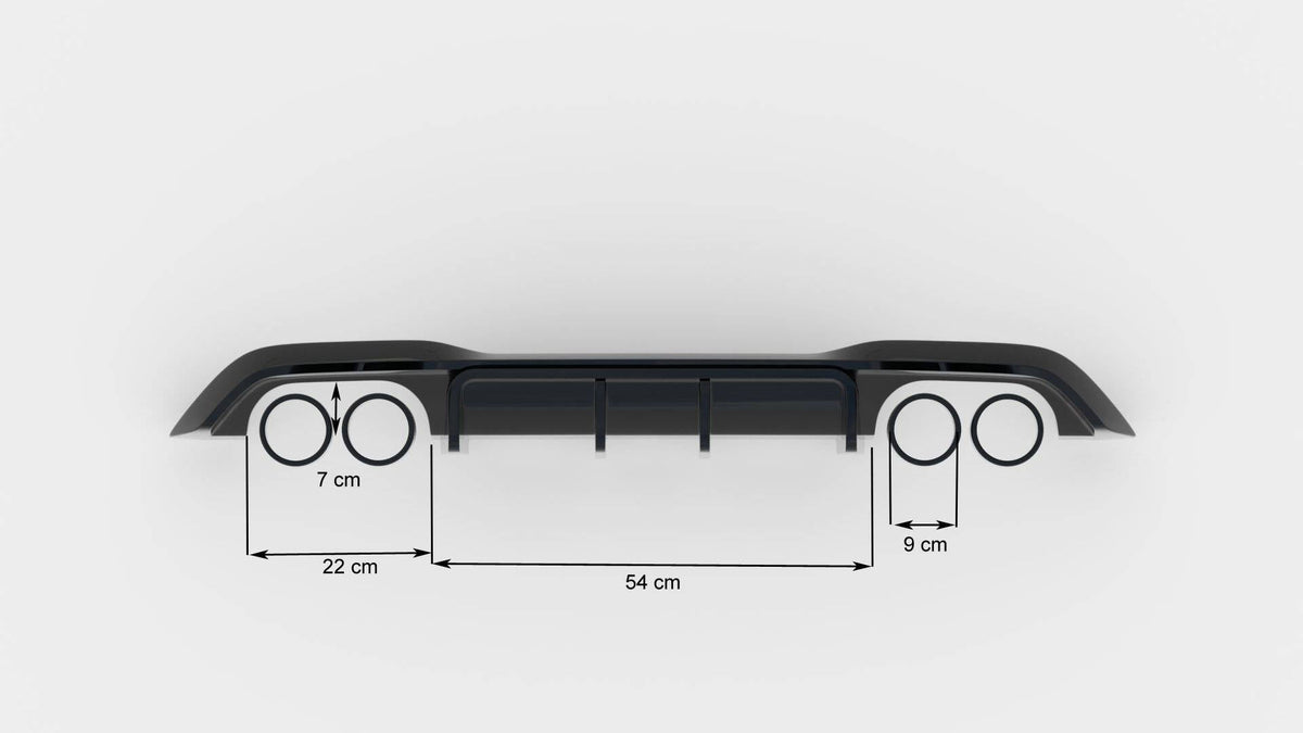 Difusor trasero para BMW M2 F87