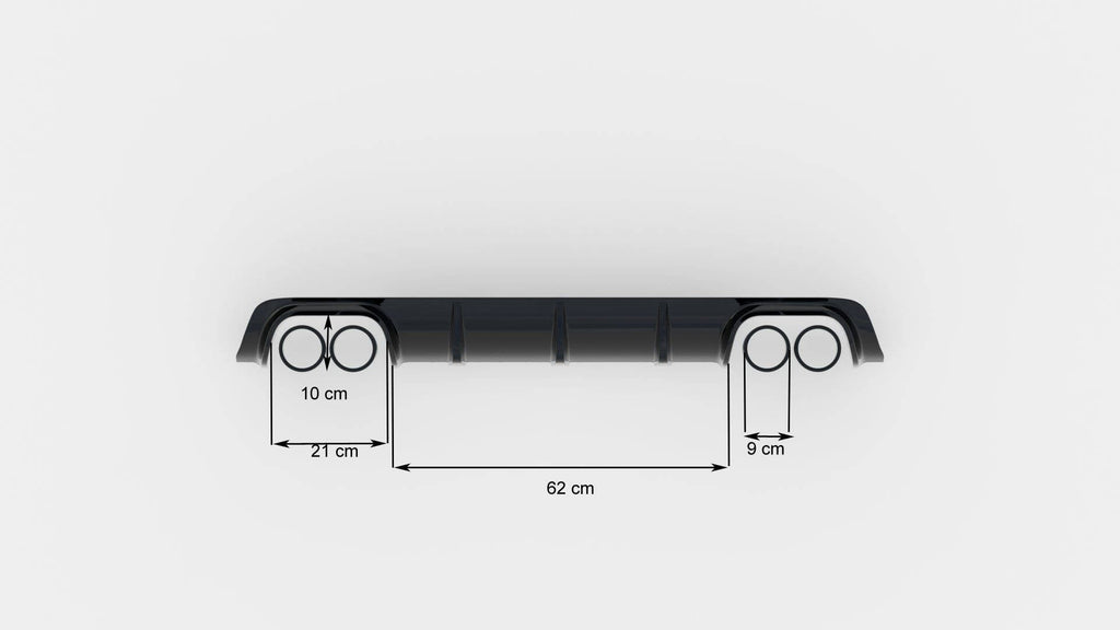 Difusor trasero para BMW M5 / 5 M-Pack E39