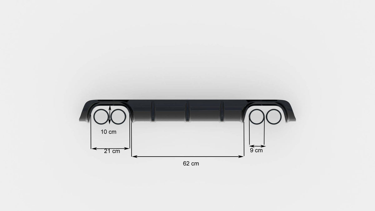 Difusor trasero para BMW M5 / 5 M-Pack E39