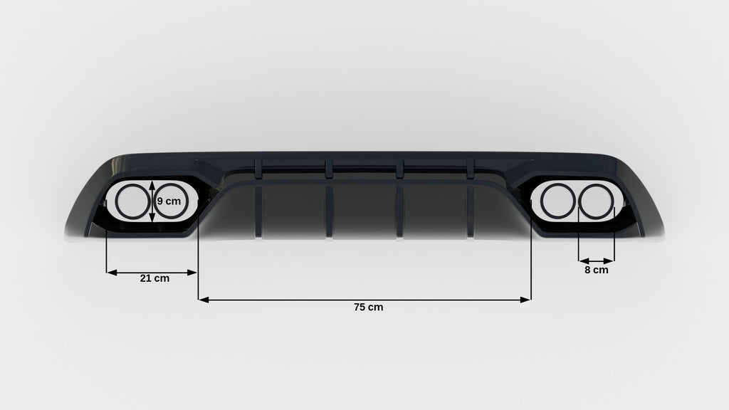 Difusor trasero para Cupra Leon Hatchback Mk1