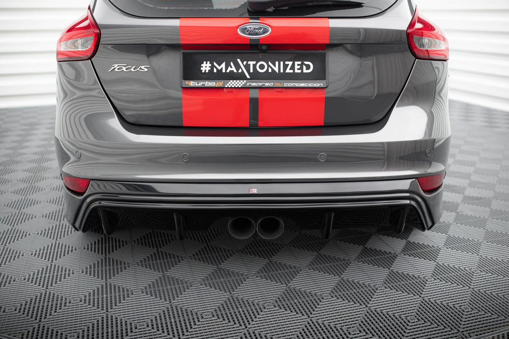 Difusor trasero para Ford Focus ST Mk3 Facelift (RS-LOOK)