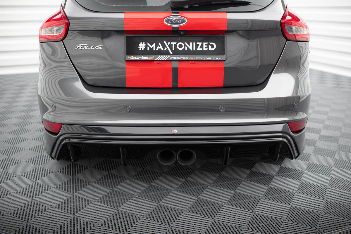 Difusor trasero para Ford Focus ST Mk3 Facelift (RS-LOOK)