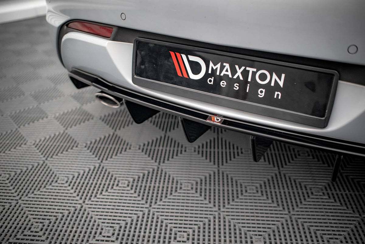 Difusor trasero para Opel Astra GTC OPC-Line J (Version with single Exhaust on one side)