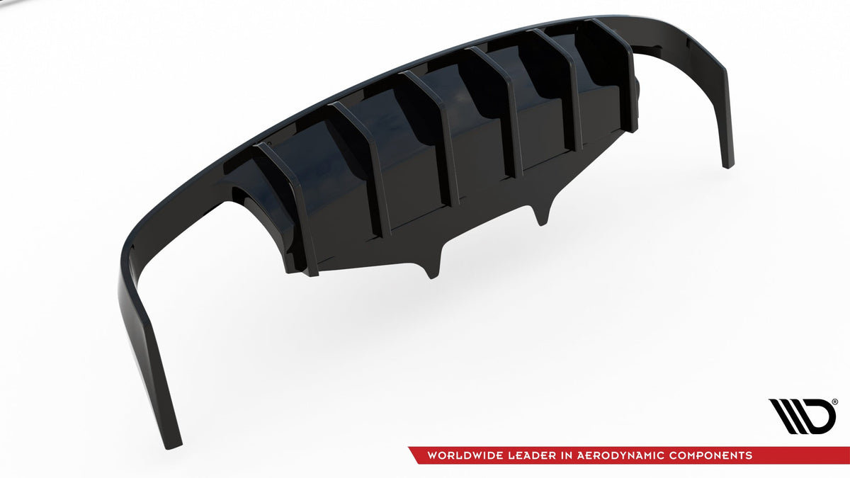 Difusor trasero para Porsche Macan GTS / Sport Design Mk1 Facelift