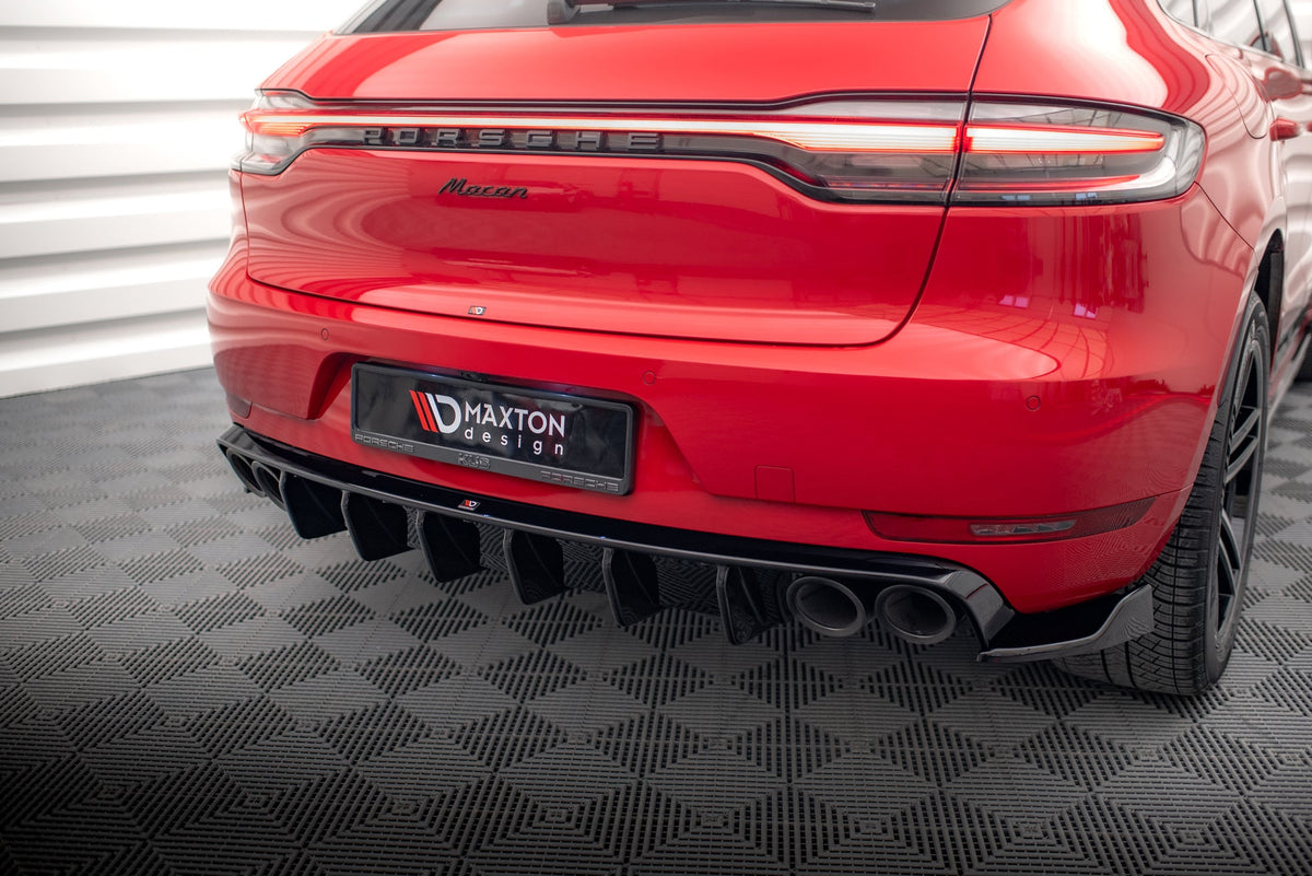 Difusor trasero para Porsche Macan GTS / Sport Design Mk1 Facelift