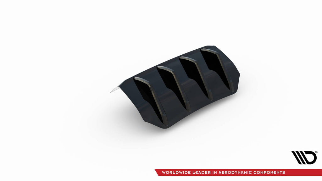 Difusor trasero para Porsche Macan Mk1 Facelift 2