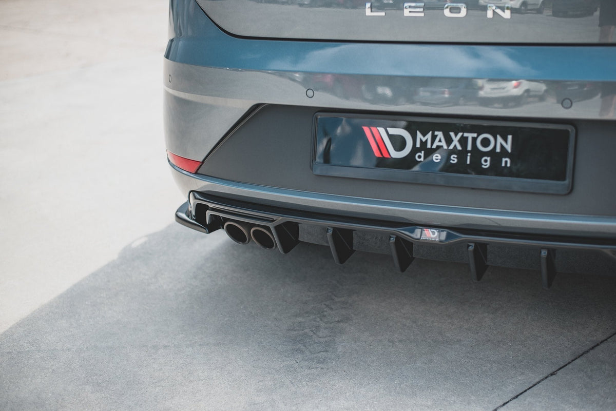 Difusor trasero para Seat Leon FR Hatchback Mk3 Facelift