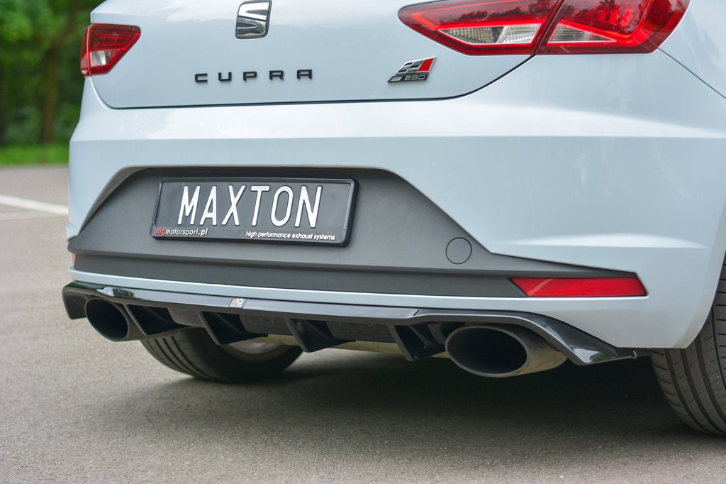 Difusor trasero para Seat Leon Mk3 Cupra