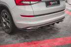 Difusor trasero para Skoda Kodiaq Sportline Mk1 / Mk1 Facelift