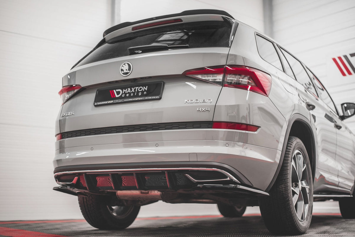 Difusor trasero para Skoda Kodiaq Sportline Mk1 / Mk1 Facelift