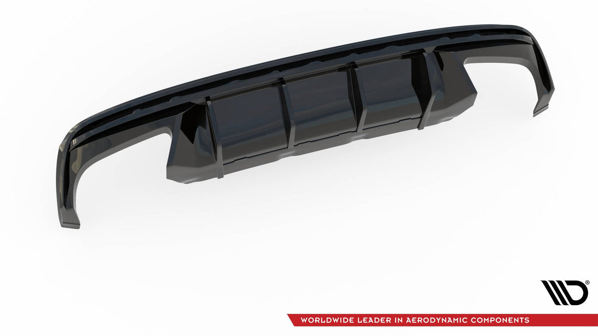 Difusor trasero para Skoda Octavia RS Liftback / Combi Mk4 Facelift