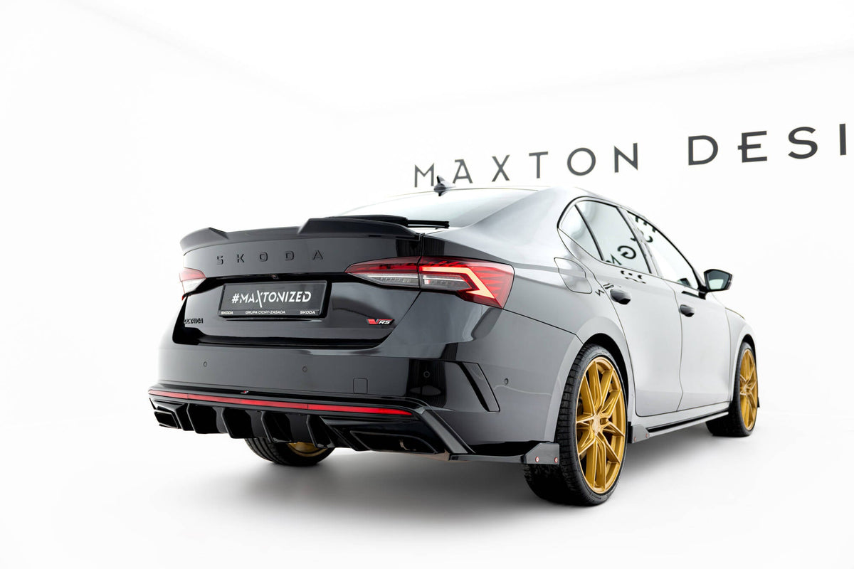 Difusor trasero para Skoda Octavia RS Liftback / Combi Mk4 Facelift