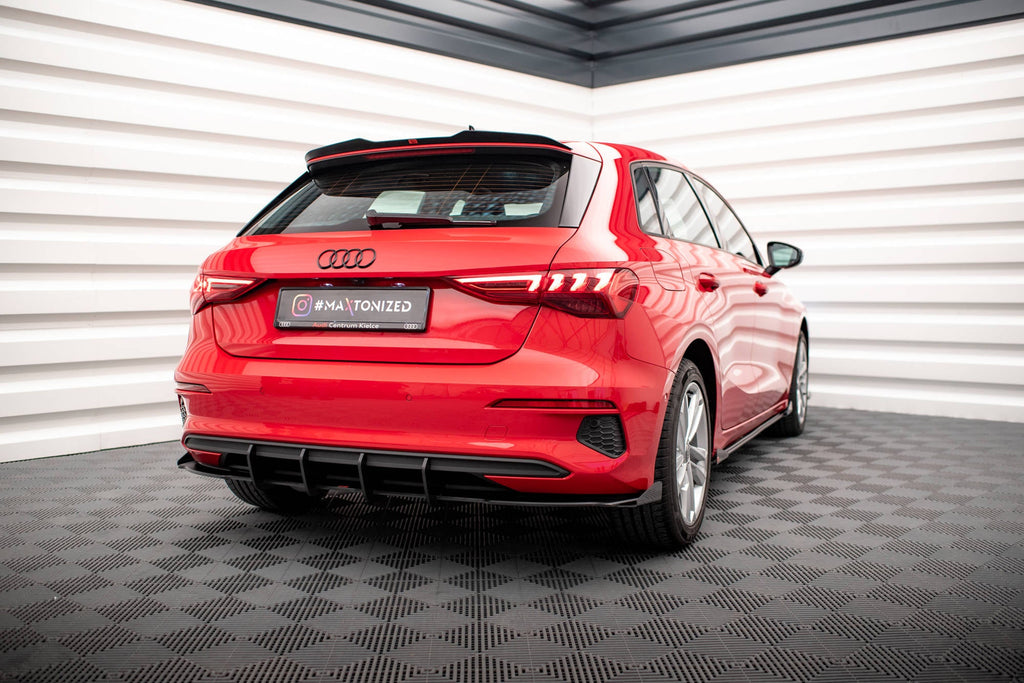 Difusor trasero Street Pro + flaps para Audi A3 Sportback 8Y