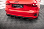 Difusor trasero Street Pro + flaps para Audi A3 Sportback 8Y