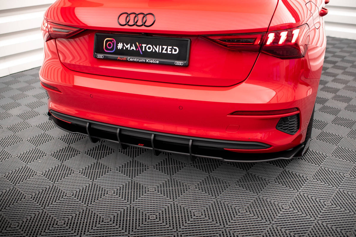 Difusor trasero Street Pro + flaps para Audi A3 Sportback 8Y