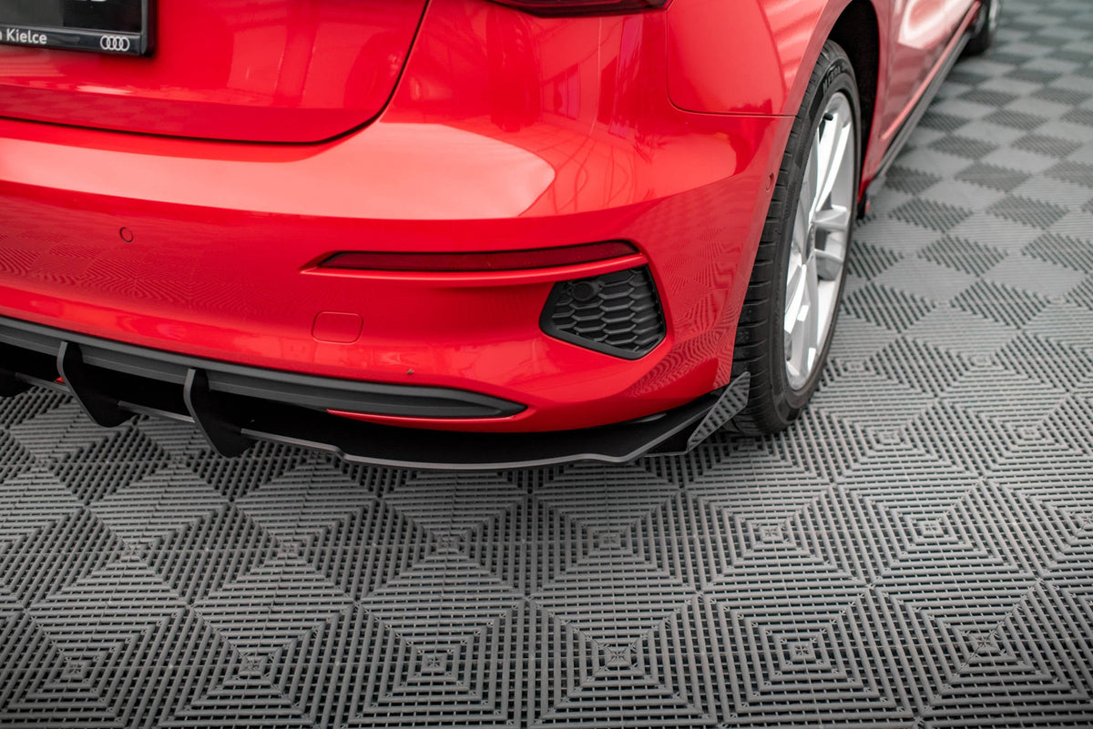 Difusor trasero Street Pro + flaps para Audi A3 Sportback 8Y