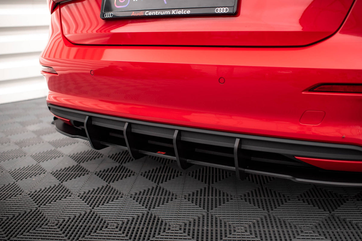 Difusor trasero Street Pro + flaps para Audi A3 Sportback 8Y