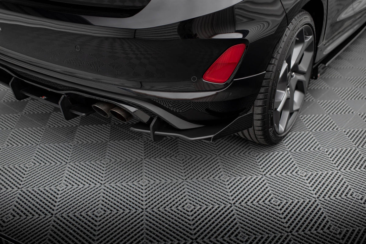 Difusor trasero Street Pro + flaps para Ford Fiesta Mk8 ST