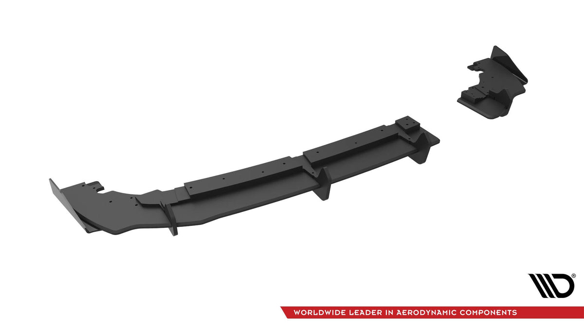 Difusor trasero Street Pro + flaps para Ford Fiesta Mk8 ST