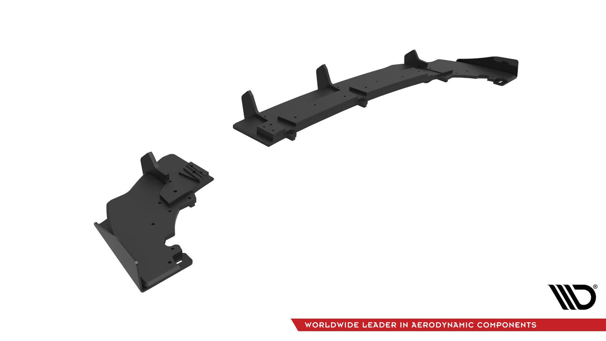 Difusor trasero Street Pro + flaps para Ford Fiesta Mk8 ST