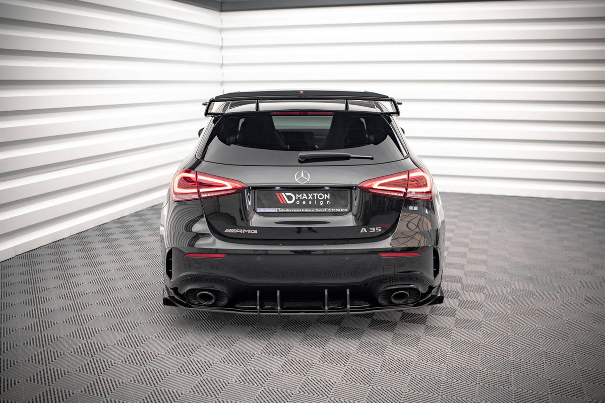 Difusor trasero Street Pro + flaps para Mercedes A35 AMG Hatchback Aero Pack W177