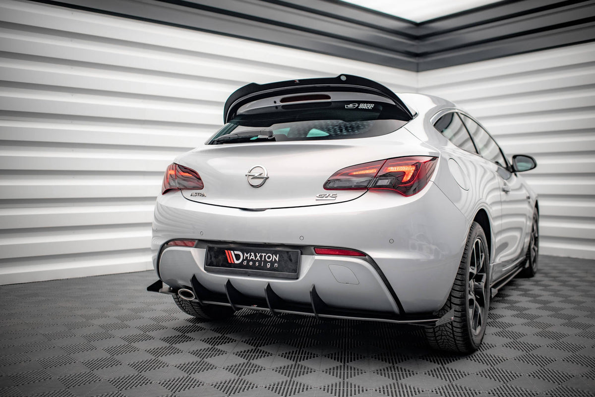 Difusor trasero Street Pro + flaps para Opel Astra GTC OPC-Line J
