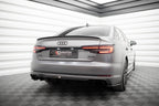 Difusor trasero V.1 para Audi A4 S-line B9 (Version with single Exhaust tips on one side)