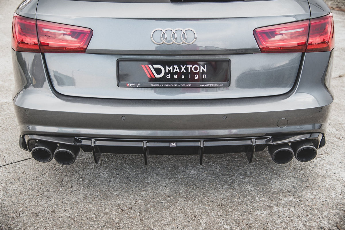 Difusor trasero V.1 para Audi S6 C7 Facelift