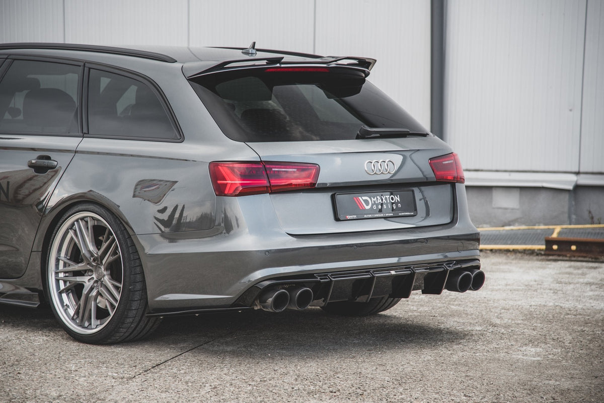 Difusor trasero V.1 para Audi S6 C7 Facelift
