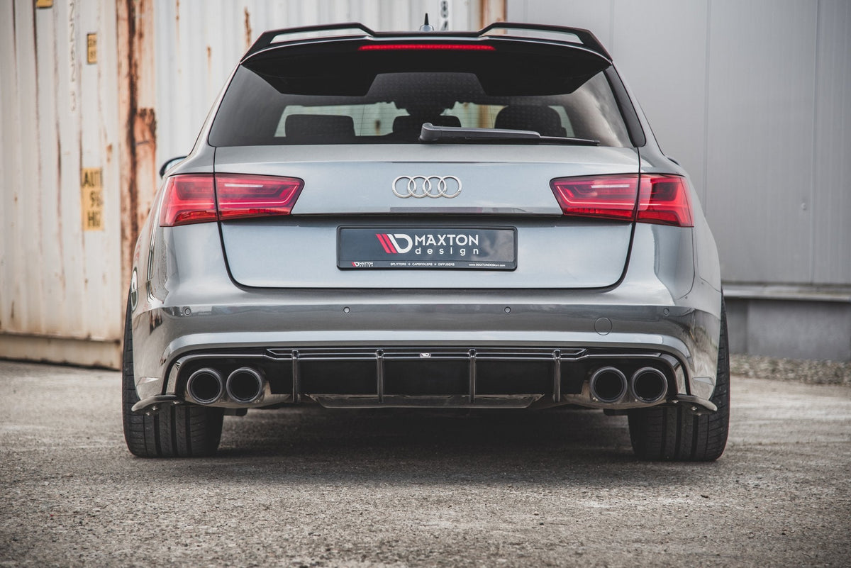 Difusor trasero V.1 para Audi S6 C7 Facelift