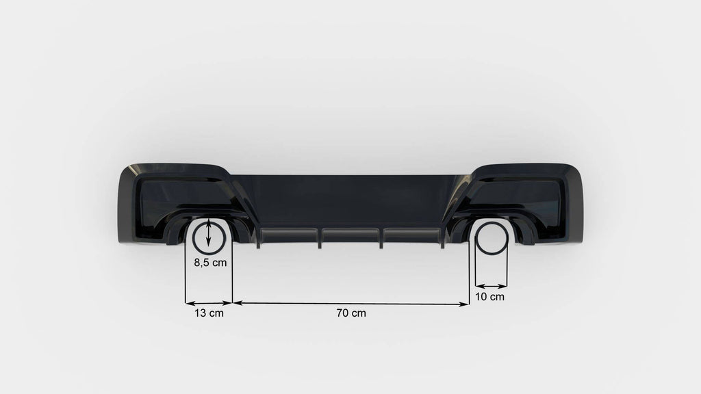Difusor trasero V.1 para BMW M135i F20