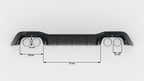 Difusor trasero V.1 para Volkswagen Golf R Hatchback Mk8