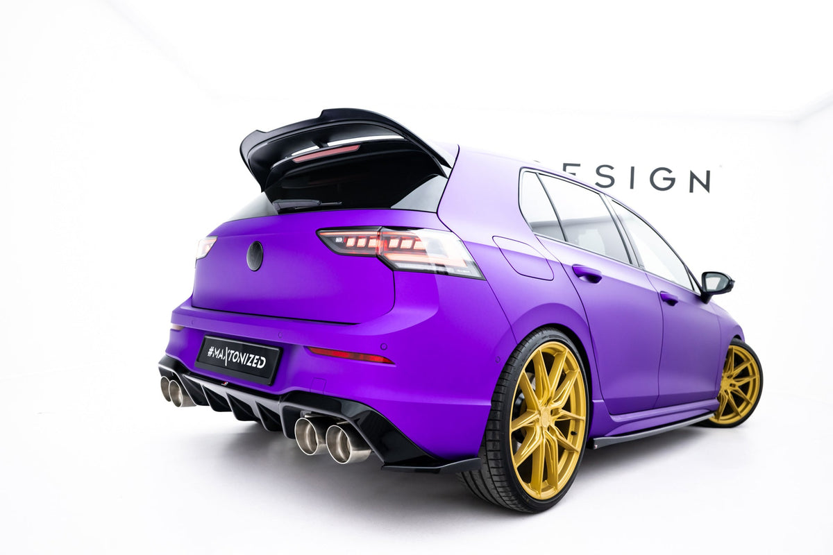 Difusor trasero V.1 para Volkswagen Golf R Hatchback Mk8 Facelift