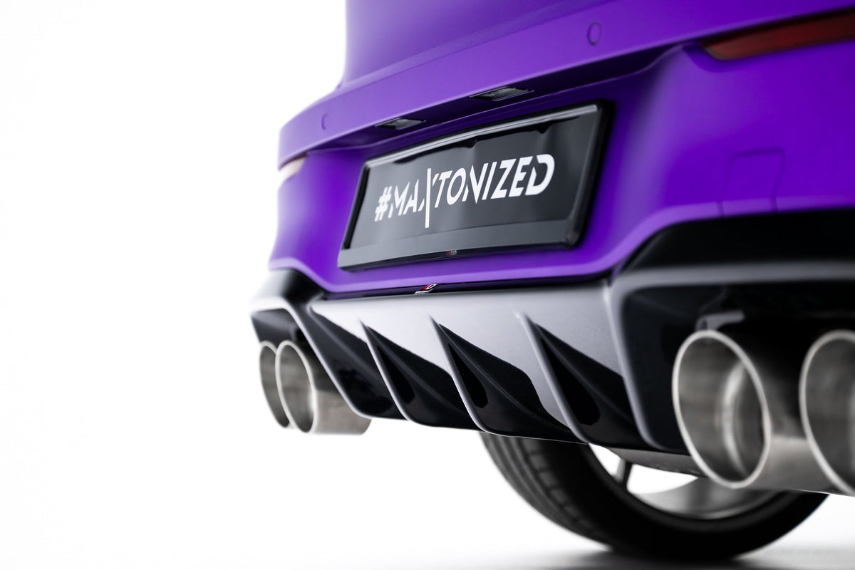 Difusor trasero V.1 para Volkswagen Golf R Hatchback Mk8 Facelift
