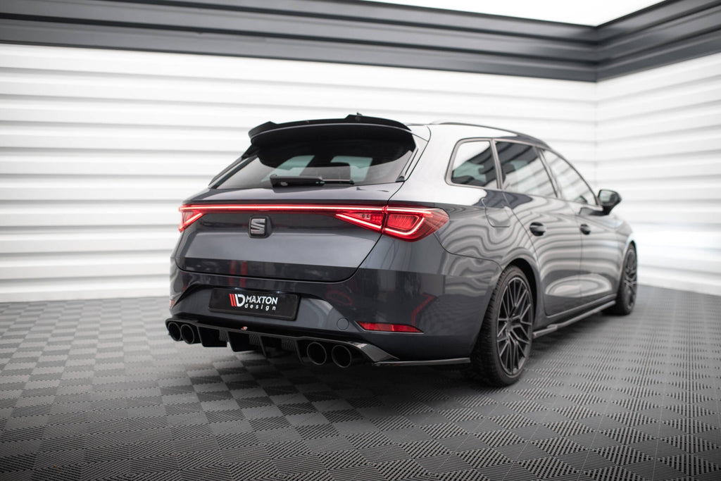 Difusor trasero + embellecedores de escape para Seat Leon ST FR Mk4