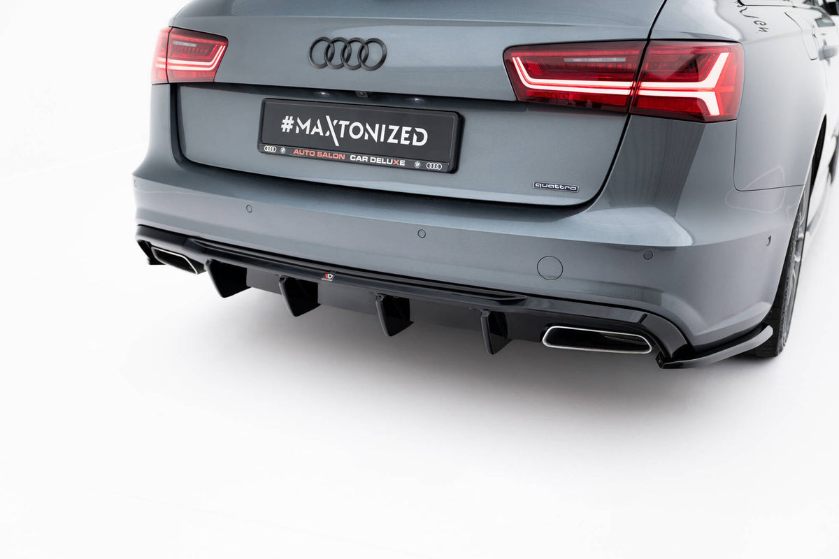 Difusor trasero V.2 para Audi A6 / A6 C7 S-line/ S6 C7 Facelift
