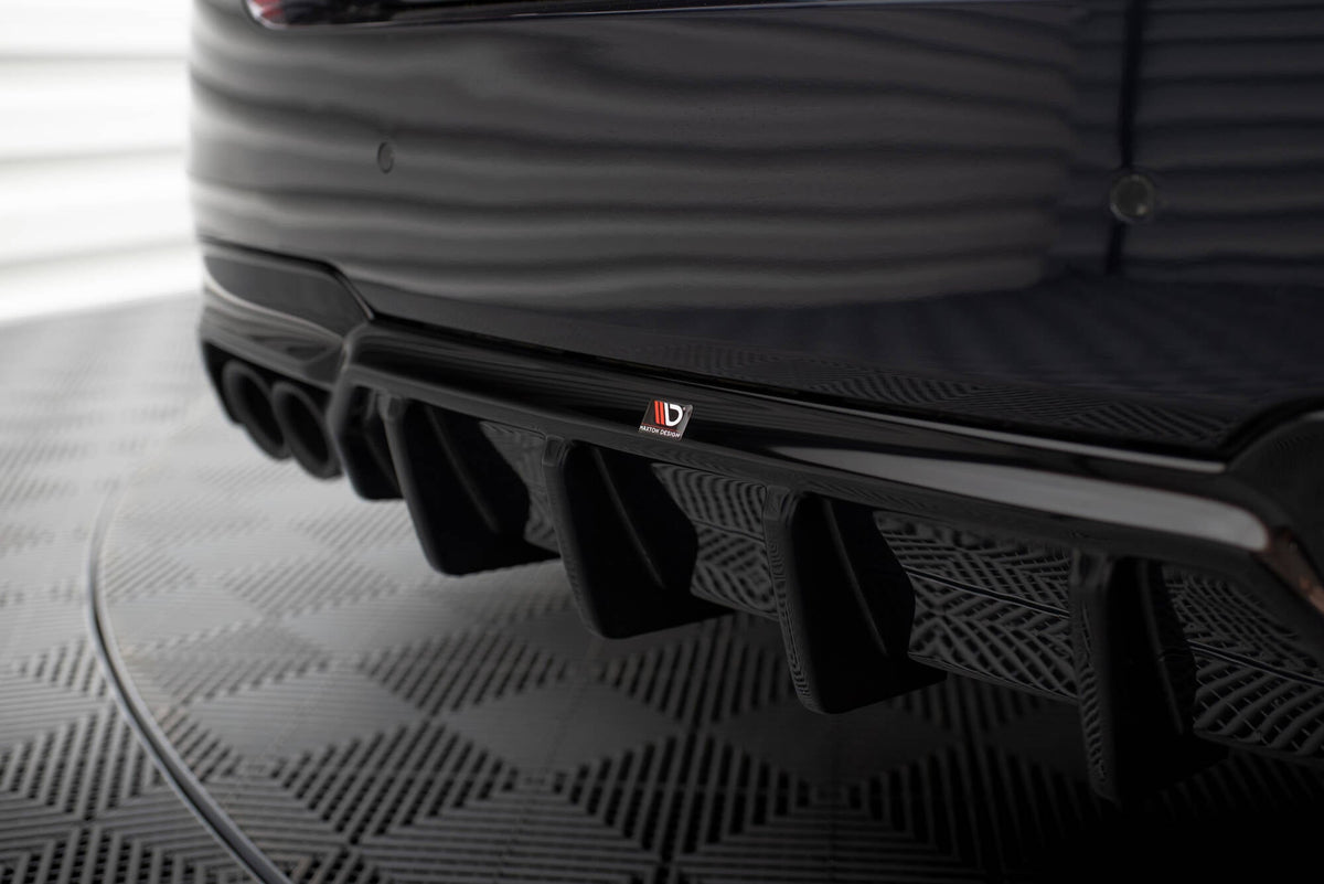 Difusor trasero V.2 para BMW 5 M-Pack F10 / F11 (Version with two double Exhausts)