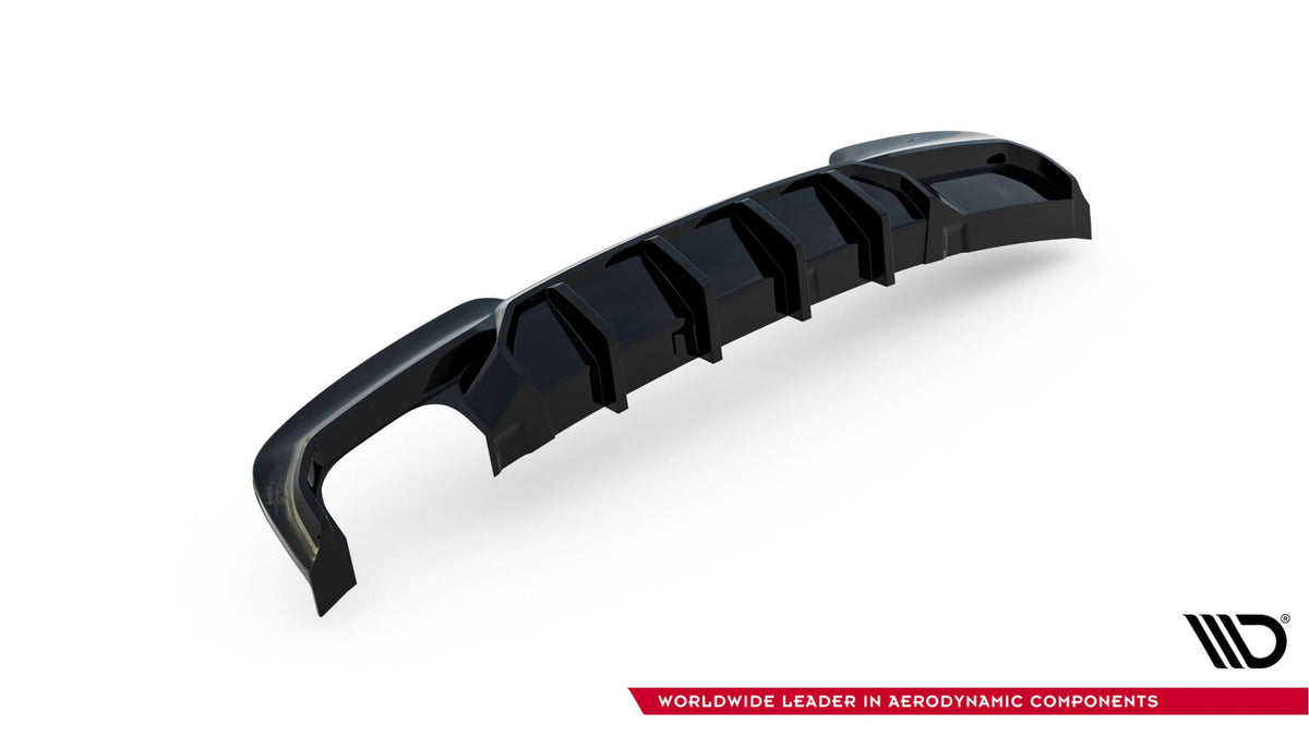 Difusor trasero V.2 para BMW 5 M-Pack F10 / F11 (Version with double Exhaust on one side)